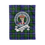 Robertson Tartan Blanket Plaid Blanket Robertson Hunting Modern Clan Badge Tartan Blanket Scottish Plaid Throw Blanket Tartan Plaid Fleece Blanket - Scotstee Shop