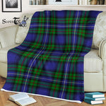 Robertson Tartan Blanket Plaid Blanket Robertson Hunting Modern Tartan Blanket Scottish Plaid Throw Blanket Tartan Plaid Fleece Blanket - Scotstee Shop