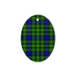 Rollo Tartan Oval Ornaments, Christmas Tree Ornament, Plaid Christmas Ornaments, Ceramic Oval Christmas Tree Decoration, Tartan Oval Ornaments, Christmas Tree Ornament, Plaid Christmas Ornaments, Ceramic Oval Christmas Tree Decoration