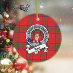 Ross Scottish Clan Plaid Ornament Gift. Christmas Tree Ornament Ross Clan Tartan Ornament Great Christmas Ornaments Gift - Scotstee Shop