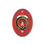 Ross Scottish Clan Plaid Ornament Gift. Christmas Tree Ornament Ross Clan Tartan Ornament,  ceramic ornament, personalized christmas ornaments, christmas tree ornaments, christmas door decorations, Plaid Ornament, Tartan Ceramic Ornament
