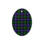 Russell Tartan Oval Ornaments, Christmas Tree Ornament, Plaid Christmas Ornaments, Ceramic Oval Christmas Tree Decoration, Tartan Oval Ornaments, Christmas Tree Ornament, Plaid Christmas Ornaments, Ceramic Oval Christmas Tree Decoration