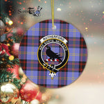 Rutherford Scottish Clan Plaid Ornament Gift. Christmas Tree Ornament Rutherford Clan Tartan Ornament Great Christmas Ornaments Gift - Scotstee Shop