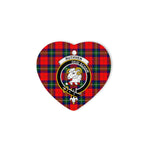 Ruthven Scottish Clan Plaid Ornament Gift. Christmas Tree Ornament Ruthven Christmas Ornament, Christmas Heart Ornament, Plaid Heart Ornament, Tartan Ornament, Tartan Heart Ornament