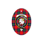 Ruthven Scottish Clan Plaid Ornament Gift. Christmas Tree Ornament Ruthven Clan Tartan Ornament,  ceramic ornament, personalized christmas ornaments, christmas tree ornaments, christmas door decorations, Plaid Ornament, Tartan Ceramic Ornament