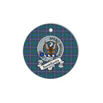 Sandilands Scottish Clan Badge Plaid Ornament Gift. Christmas Tree Ornament Sandilands Clan Tartan Ornament Great Christmas Ornaments Gift - Scotstee Shop