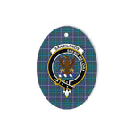 Sandilands Scottish Clan Plaid Ornament Gift. Christmas Tree Ornament Sandilands Clan Tartan Ornament,  ceramic ornament, personalized christmas ornaments, christmas tree ornaments, christmas door decorations, Plaid Ornament, Tartan Ceramic Ornament