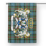 Scotstee Shop Tartan House Flag - Porterfield Garden Flag Badge With Lion Scottish - Scotstee Shop