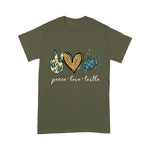 Sea Turtle Shirt Funny Peace Love Turtle Gift Sea Turtle Shirt - Scotstee Shop
