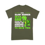 Sea Turtle Shirt I'm A Slow Runner Turtle Funny Marathon Running Run Gift Sea Turtle Shirt - Scotstee Shop