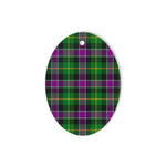 Selkirk Tartan Oval Ornaments, Christmas Tree Ornament, Plaid Christmas Ornaments, Ceramic Oval Christmas Tree Decoration, Tartan Oval Ornaments, Christmas Tree Ornament, Plaid Christmas Ornaments, Ceramic Oval Christmas Tree Decoration