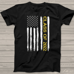 Scotstee Shop - Senior Class Of 2022 Patriotic American Flag Graduation Gift 4th Of July Shirt, Senior 2022 Shirts