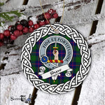 Shaw Of Tordarroch Tartan Ornament,  ceramic ornament, personalized christmas ornaments, christmas tree ornaments, christmas door decorations, Plaid Ornament, Tartan Ceramic Ornament