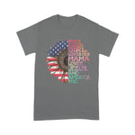 Scotstee Shop - She's A Good Girl Loves Her Mama Jesus & America Too Hippie 4th Of July Shirt She's A Good Girl Loves Her Mama Shirt