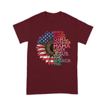 Scotstee Shop - She's A Good Girl Loves Her Mama Jesus & America Too Hippie 4th Of July Shirt She's A Good Girl Loves Her Mama Shirt
