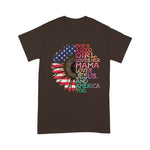 Scotstee Shop - She's A Good Girl Loves Her Mama Jesus & America Too Hippie 4th Of July Shirt She's A Good Girl Loves Her Mama Shirt