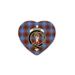 Skirving Scottish Clan Plaid Ornament Gift. Christmas Tree Ornament Skirving Clan Tartan Ornament Great Christmas Ornaments Gift Heart Ornament - Scotstee Shop