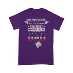 Scotstee Shop - Some People Call Me A Veteran Dad Fathers Day Shirts Best Gifts TShirt