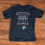 Scotstee Shop - Some People Call Me A Veteran Dad Fathers Day Shirts Best Gifts TShirt