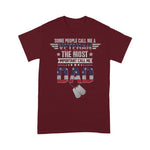 Scotstee Shop - Some People Call Me A Veteran Dad Fathers Day Shirts Best Gifts TShirt