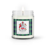 Soy Wax Candle - Buffalo Plaid Candle Abercrombie Family Crest Tartan Plaid Soy Wax Candle, oil candle, candle handmade, wax candle, soy wax, nature wax, natural soy wax, natural soy candles, natural candle