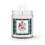 Soy Wax Candle - Buffalo Plaid Candle Abercrombie Family Crest Tartan Plaid Soy Wax Candle, oil candle, candle handmade, wax candle, soy wax, nature wax, natural soy wax, natural soy candles, natural candle