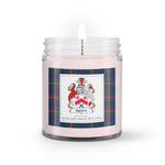 Soy Wax Candle - Buffalo Plaid Candle Agnew Family Crest Tartan Plaid Soy Wax Candle, oil candle, candle handmade, wax candle, soy wax, nature wax, natural soy wax, natural soy candles, natural candle