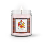 Soy Wax Candle - Buffalo Plaid Candle Ainslie Ancient Family Crest Tartan Plaid Soy Wax Candle, oil candle, candle handmade, wax candle, soy wax, nature wax, natural soy wax, natural soy candles, natural candle