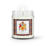 Soy Wax Candle - Buffalo Plaid Candle Ainslie Ancient Family Crest Tartan Plaid Soy Wax Candle, oil candle, candle handmade, wax candle, soy wax, nature wax, natural soy wax, natural soy candles, natural candle