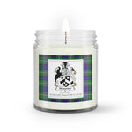 Soy Wax Candle - Buffalo Plaid Candle Alexander Family Crest Tartan Plaid Soy Wax Candle, oil candle, candle handmade, wax candle, soy wax, nature wax, natural soy wax, natural soy candles, natural candle