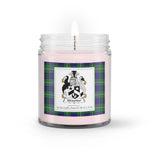 Soy Wax Candle - Buffalo Plaid Candle Alexander Family Crest Tartan Plaid Soy Wax Candle, oil candle, candle handmade, wax candle, soy wax, nature wax, natural soy wax, natural soy candles, natural candle