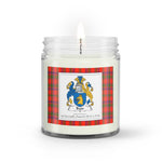 Soy Wax Candle - Buffalo Plaid Candle Bain Family Crest Tartan Plaid Soy Wax Candle, oil candle, candle handmade, wax candle, soy wax, nature wax, natural soy wax, natural soy candles, natural candle