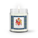 Soy Wax Candle - Buffalo Plaid Candle Baird Ancient Family Crest Tartan Plaid Soy Wax Candle, oil candle, candle handmade, wax candle, soy wax, nature wax, natural soy wax, natural soy candles, natural candle