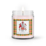 Soy Wax Candle - Buffalo Plaid Candle Baxter Family Crest Tartan Plaid Soy Wax Candle, oil candle, candle handmade, wax candle, soy wax, nature wax, natural soy wax, natural soy candles, natural candle