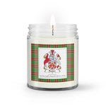 Soy Wax Candle - Buffalo Plaid Candle Baxter Modern Family Crest Tartan Plaid Soy Wax Candle, oil candle, candle handmade, wax candle, soy wax, nature wax, natural soy wax, natural soy candles, natural candle