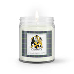 Soy Wax Candle - Buffalo Plaid Candle Campbell Argyll Modern Family Crest Tartan Plaid Soy Wax Candle, oil candle, candle handmade, wax candle, soy wax, nature wax, natural soy wax, natural soy candles, natural candle