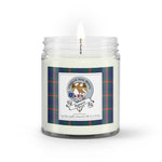 Soy Wax Candle - Buffalo Plaid Candle Clan Badge Agnew Tartan Plaid Soy Wax Candle, oil candle, candle handmade, wax candle, soy wax, nature wax, natural soy wax, natural soy candles, natural candle