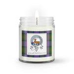 Soy Wax Candle - Buffalo Plaid Candle Clan Badge Blair Tartan Plaid Soy Wax Candle, oil candle, candle handmade, wax candle, soy wax, nature wax, natural soy wax, natural soy candles, natural candle