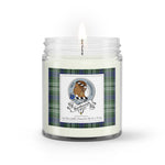Soy Wax Candle - Buffalo Plaid Candle Clan Badge Blyth Tweeside District Tartan Plaid Soy Wax Candle, oil candle, candle handmade, wax candle, soy wax, nature wax, natural soy wax, natural soy candles, natural candle