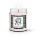 Soy Wax Candle - Buffalo Plaid Candle Clan Badge Brodie Modern Tartan Plaid Soy Wax Candle, oil candle, candle handmade, wax candle, soy wax, nature wax, natural soy wax, natural soy candles, natural candle