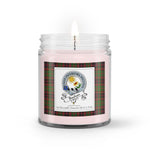 Soy Wax Candle - Buffalo Plaid Candle Clan Badge Buchan Tartan Plaid Soy Wax Candle, oil candle, candle handmade, wax candle, soy wax, nature wax, natural soy wax, natural soy candles, natural candle