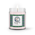 Soy Wax Candle - Buffalo Plaid Candle Clan Badge Carmichael Tartan Plaid Soy Wax Candle, oil candle, candle handmade, wax candle, soy wax, nature wax, natural soy wax, natural soy candles, natural candle