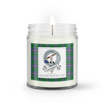 Soy Wax Candle - Buffalo Plaid Candle Clan Badge Carmichael Tartan Plaid Soy Wax Candle, oil candle, candle handmade, wax candle, soy wax, nature wax, natural soy wax, natural soy candles, natural candle