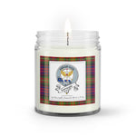 Soy Wax Candle - Buffalo Plaid Candle Clan Badge Carnegie Modern Tartan Plaid Soy Wax Candle, oil candle, candle handmade, wax candle, soy wax, nature wax, natural soy wax, natural soy candles, natural candle