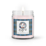 Soy Wax Candle - Buffalo Plaid Candle Clan Badge Cockburn Tartan Plaid Soy Wax Candle, oil candle, candle handmade, wax candle, soy wax, nature wax, natural soy wax, natural soy candles, natural candle