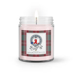 Soy Wax Candle - Buffalo Plaid Candle Clan Badge Crawford Tartan Plaid Soy Wax Candle, oil candle, candle handmade, wax candle, soy wax, nature wax, natural soy wax, natural soy candles, natural candle