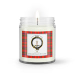 Soy Wax Candle - Buffalo Plaid Candle Clan Crest Badge Bain Tartan Plaid Soy Wax Candle, oil candle, candle handmade, wax candle, soy wax, nature wax, natural soy wax, natural soy candles, natural candle