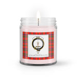 Soy Wax Candle - Buffalo Plaid Candle Clan Crest Badge Bain Tartan Plaid Soy Wax Candle, oil candle, candle handmade, wax candle, soy wax, nature wax, natural soy wax, natural soy candles, natural candle