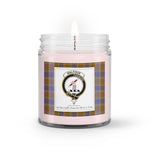 Soy Wax Candle - Buffalo Plaid Candle Clan Crest Badge Balfour Modern Tartan Plaid Soy Wax Candle, oil candle, candle handmade, wax candle, soy wax, nature wax, natural soy wax, natural soy candles, natural candle