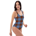 Scotstee Shop Women Swimsuite Clan Anderson Modern Tartan Plaid Sexy One Piece Swimsuit